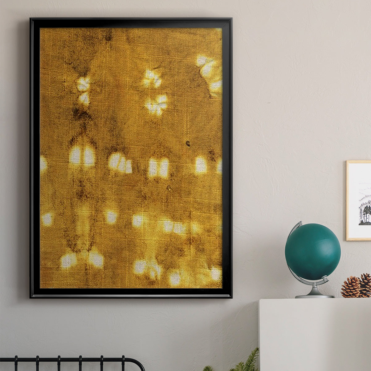 Turmeric Sunrise I Premium Framed Print - Ready to Hang