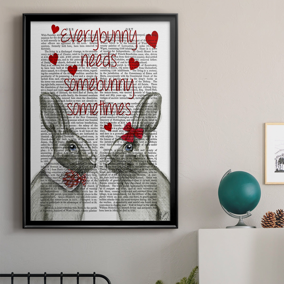 Everybunny Premium Framed Print - Ready to Hang