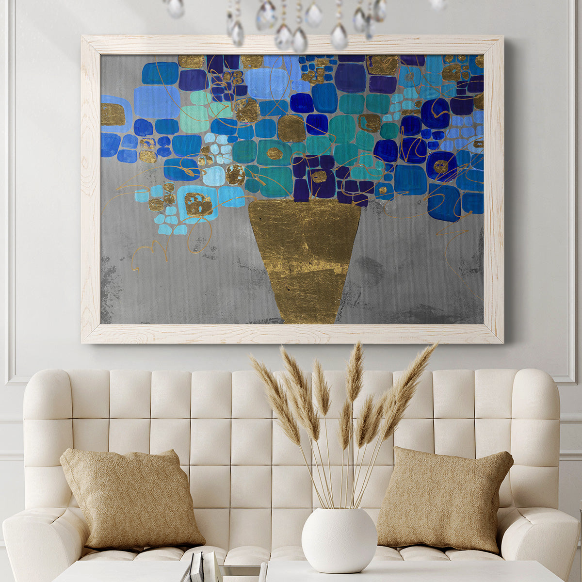 Blue Love-Premium Framed Canvas - Ready to Hang