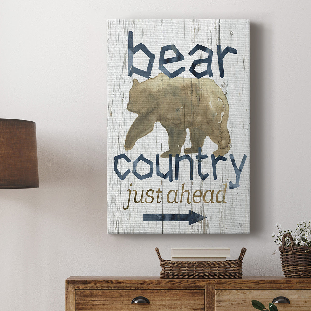 Bear Country Premium Gallery Wrapped Canvas - Ready to Hang