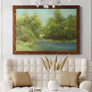 Country Views III-Premium Framed Canvas - Ready to Hang