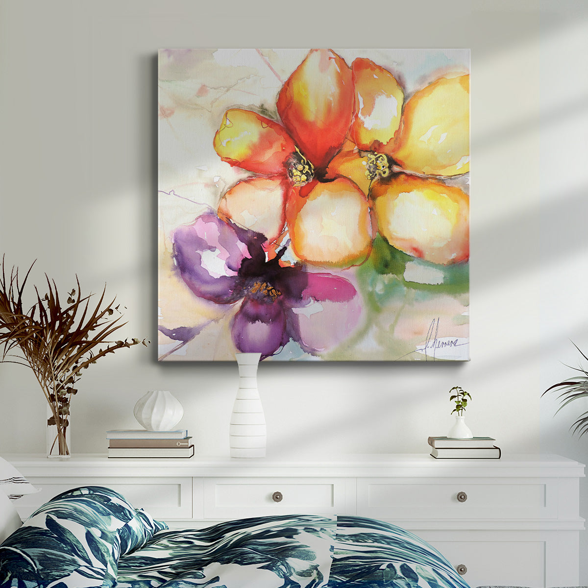 Amigas-Premium Gallery Wrapped Canvas - Ready to Hang