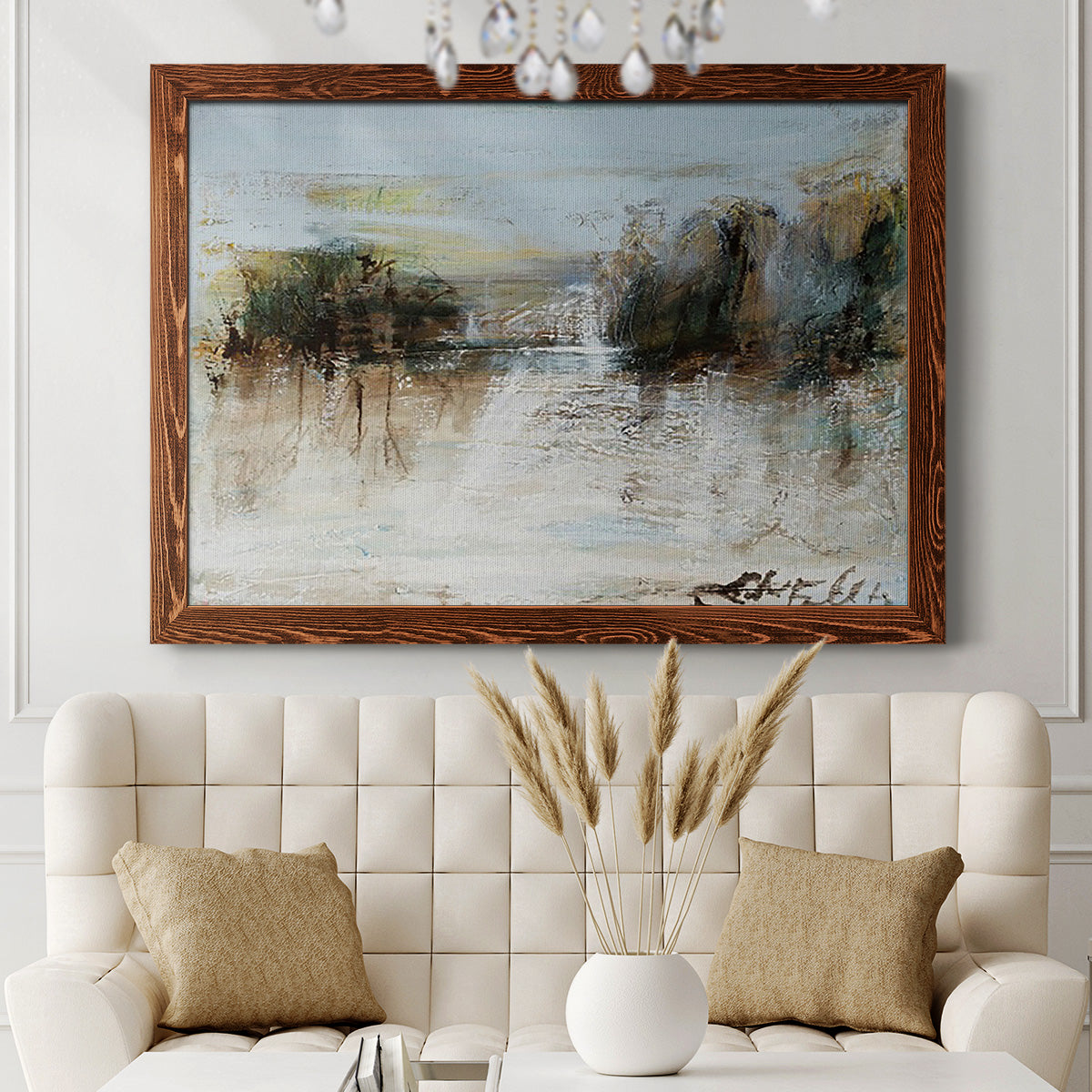 Wintery Horizon I-Premium Framed Canvas - Ready to Hang