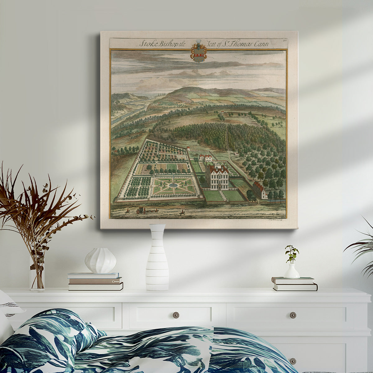 Kip's Garden Views II-Premium Gallery Wrapped Canvas - Ready to Hang