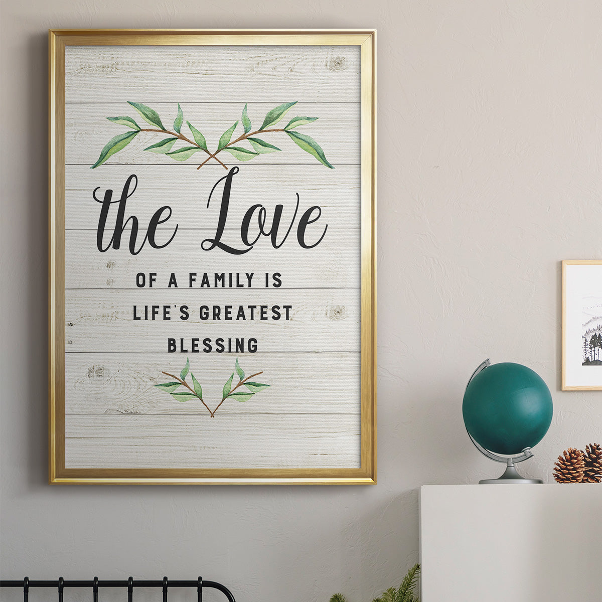Love of a Family Premium Framed Print - Ready to Hang