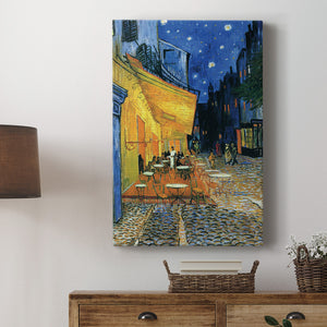 CafÃ© Terrace at Night - Canvas Art Print