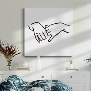 Hand Study I-Premium Gallery Wrapped Canvas - Ready to Hang