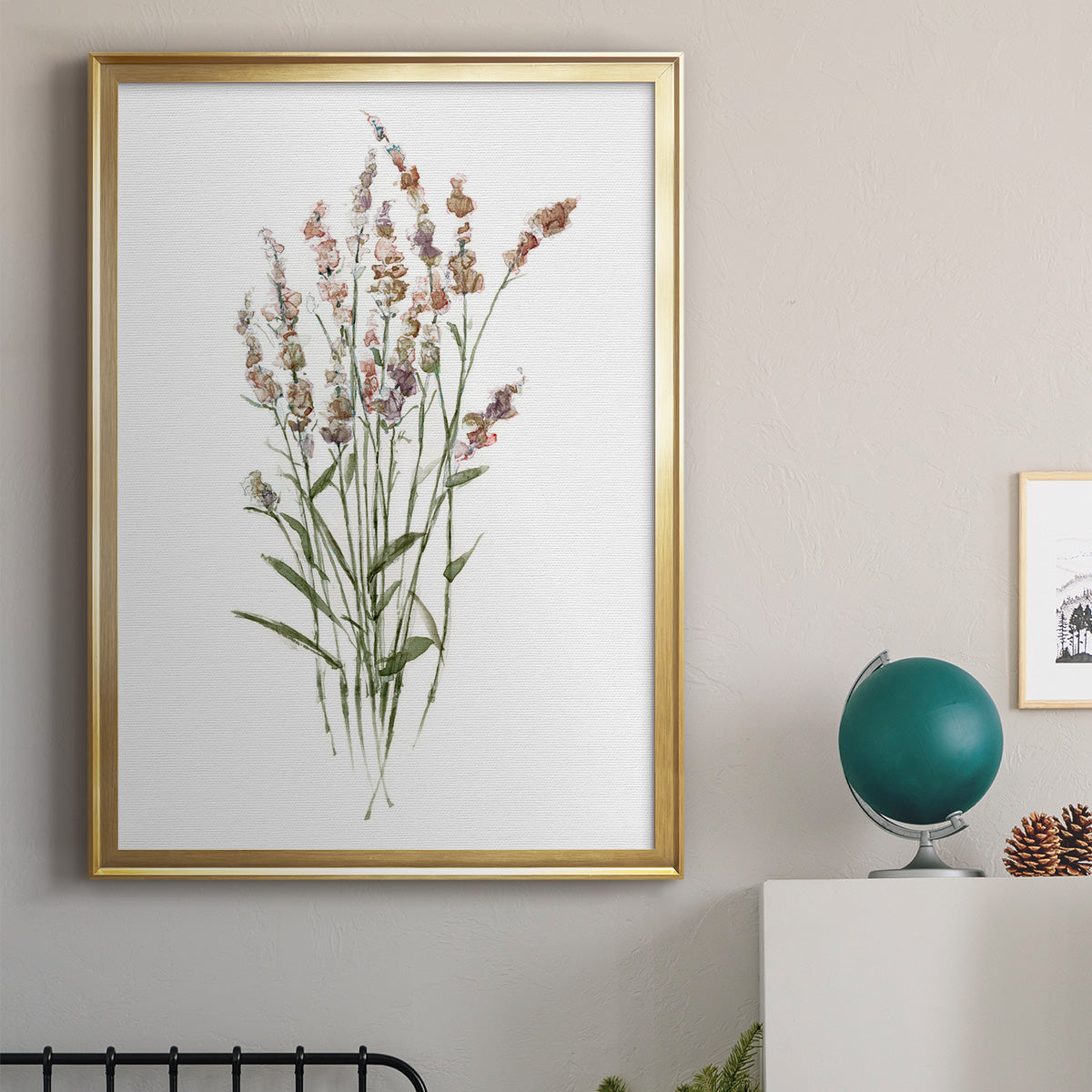 Dainty Botanical II Premium Framed Print - Ready to Hang