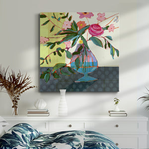 Fanciful Flowers II -Premium Gallery Wrapped Canvas - Ready to Hang