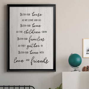 Love and Friends Premium Framed Print - Ready to Hang