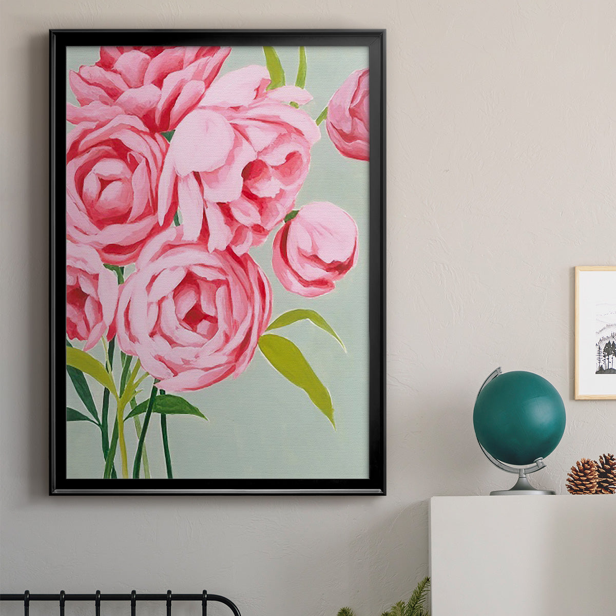 This Year's Peonies II Premium Framed Print - Ready to Hang