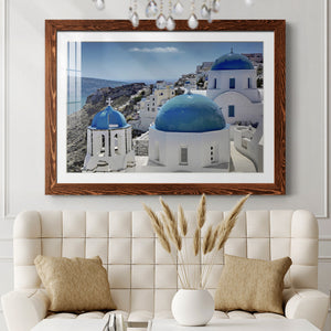 Santorini Saturday-Premium Framed Print - Ready to Hang