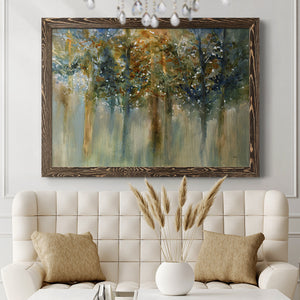 Rustic Leaves II-Premium Framed Canvas - Ready to Hang