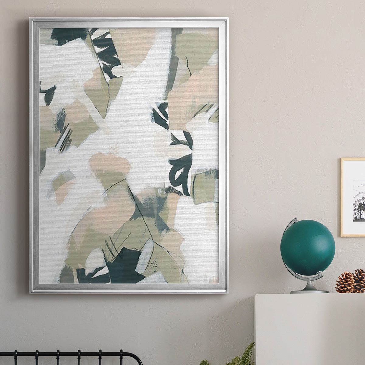 Sumi Storm II Premium Framed Print - Ready to Hang