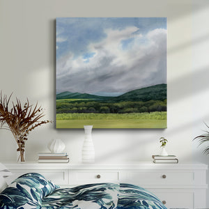 Sapphire Mountains II-Premium Gallery Wrapped Canvas - Ready to Hang