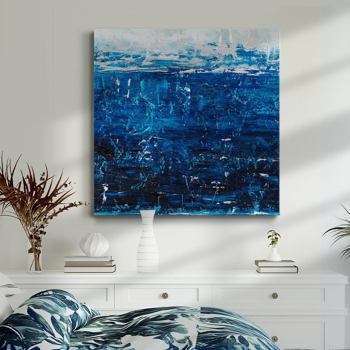 Deep Blue Sea I-Premium Gallery Wrapped Canvas - Ready to Hang