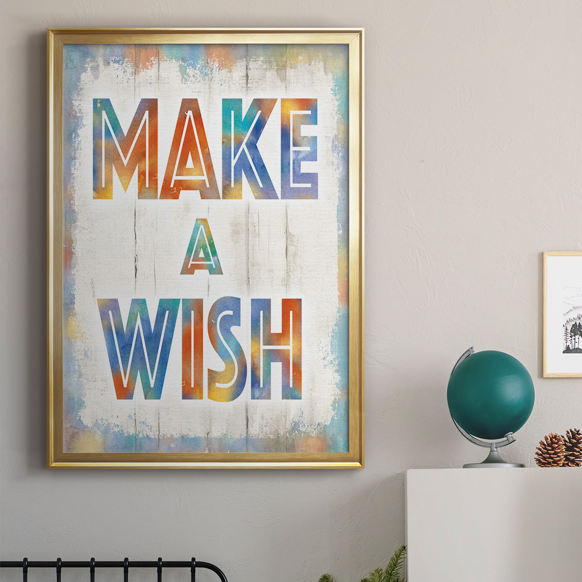 Make A Wish Premium Framed Print - Ready to Hang