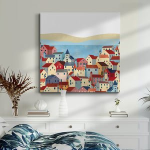 Illustrated Italian Landscape & Nature III-Premium Gallery Wrapped Canvas - Ready to Hang