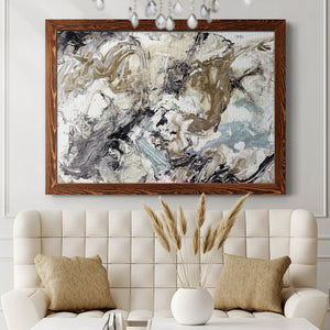 Marbelized Abstract-Premium Framed Canvas - Ready to Hang