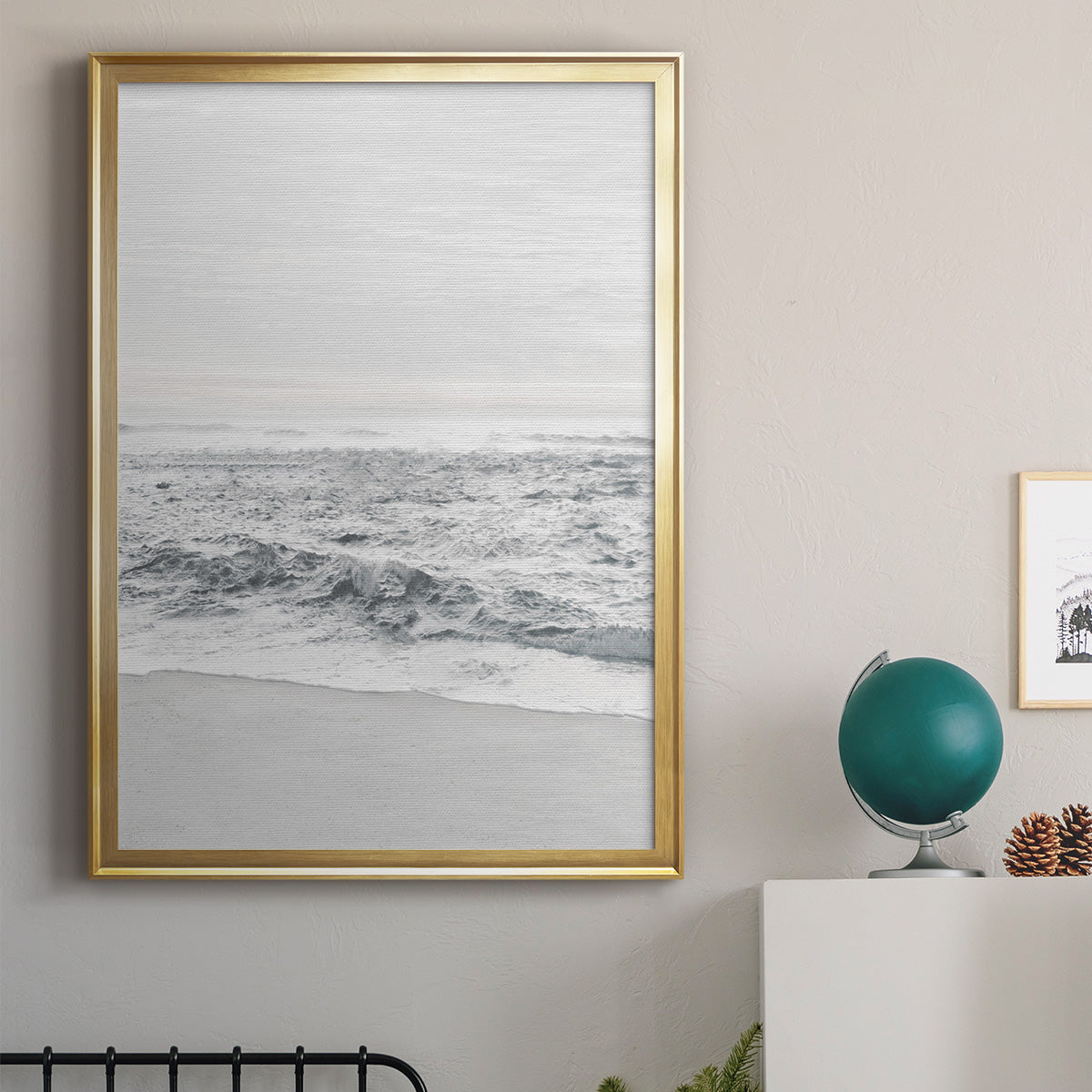 Gentle Tides II Premium Framed Print - Ready to Hang