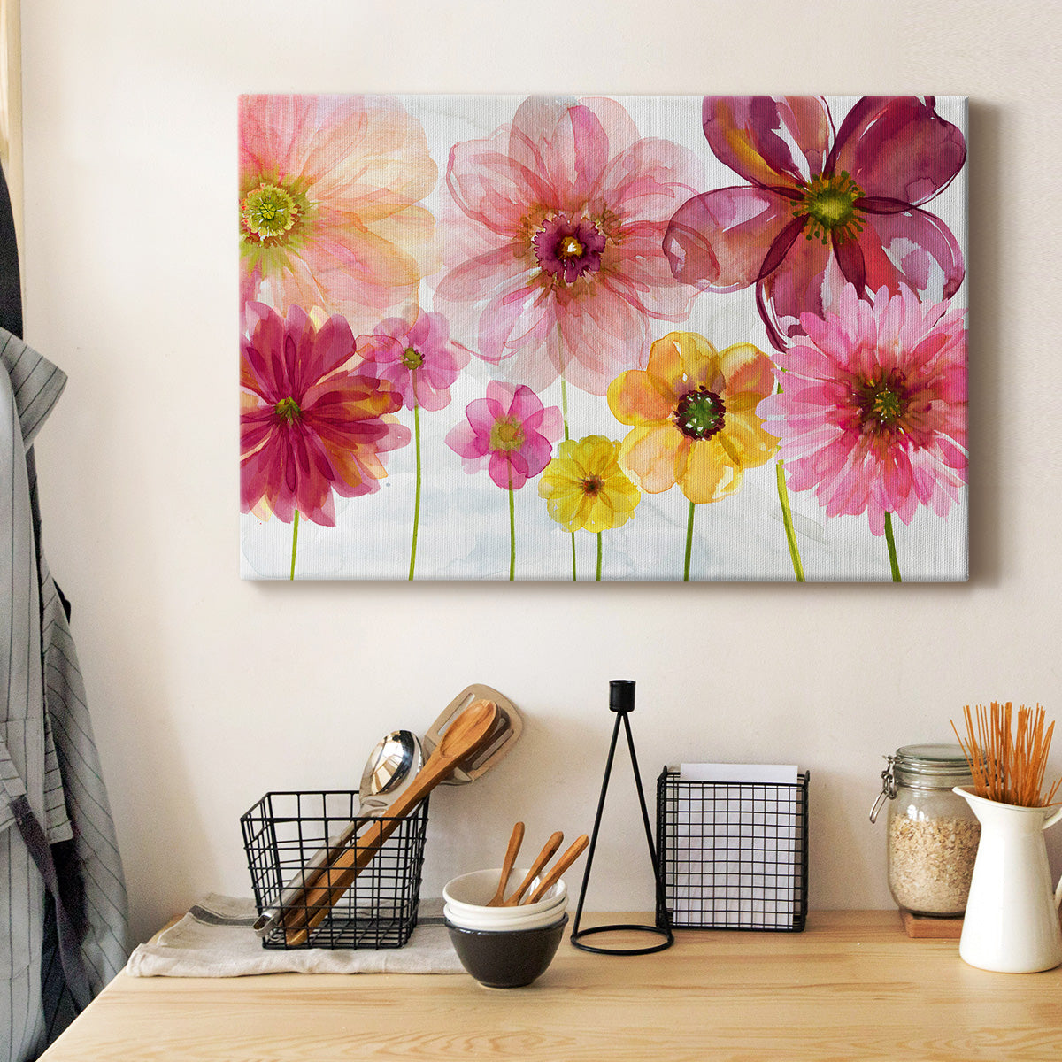 Pop Of Spring Premium Gallery Wrapped Canvas - Ready to Hang