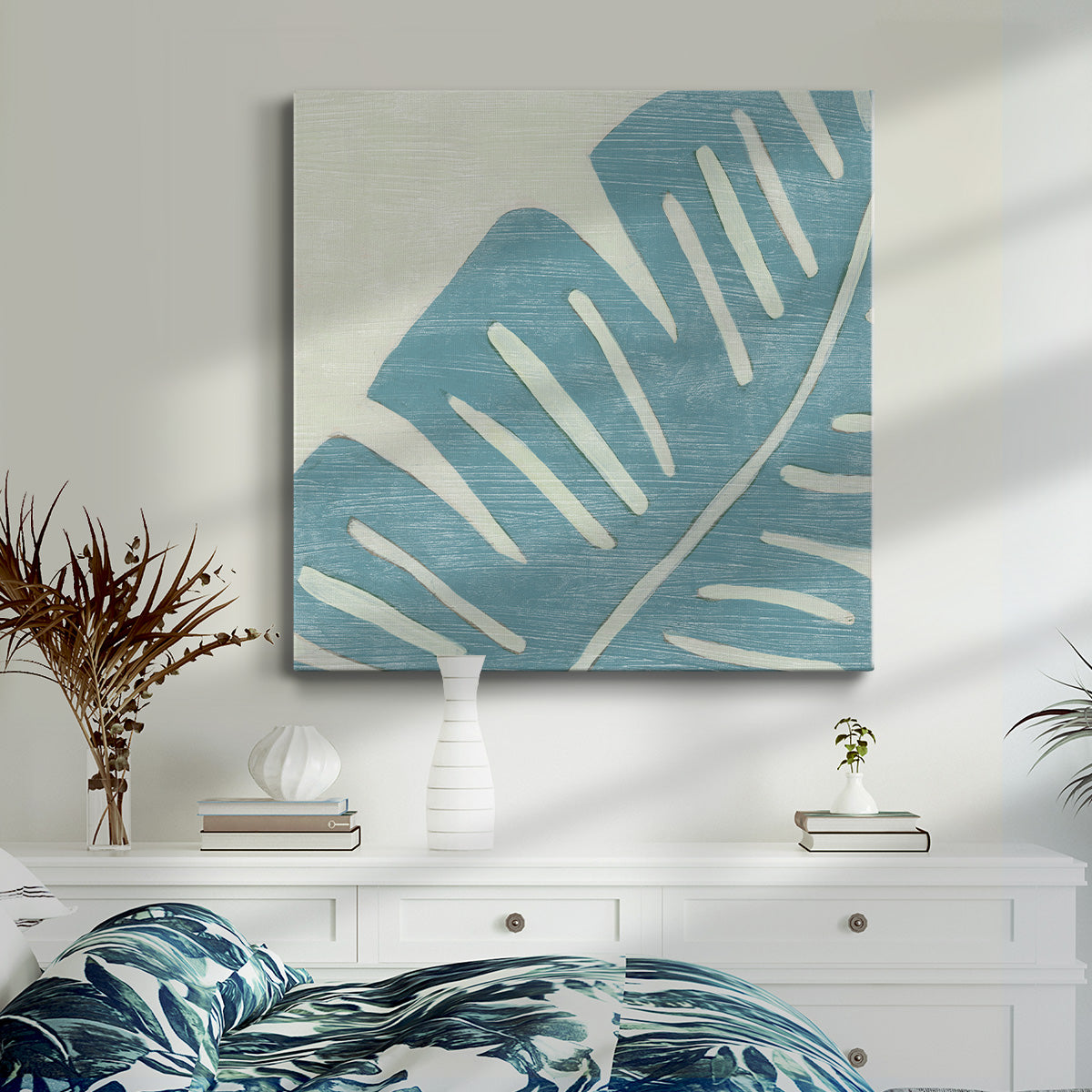 Spa Palms VI-Premium Gallery Wrapped Canvas - Ready to Hang