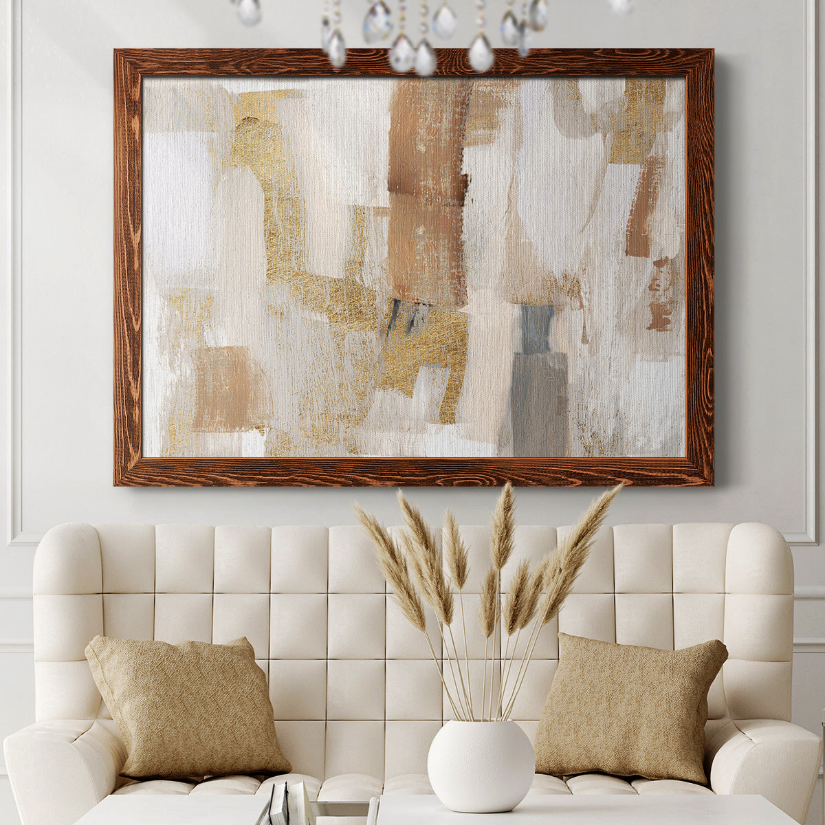 Gold Quartz I-Premium Framed Canvas - Ready to Hang