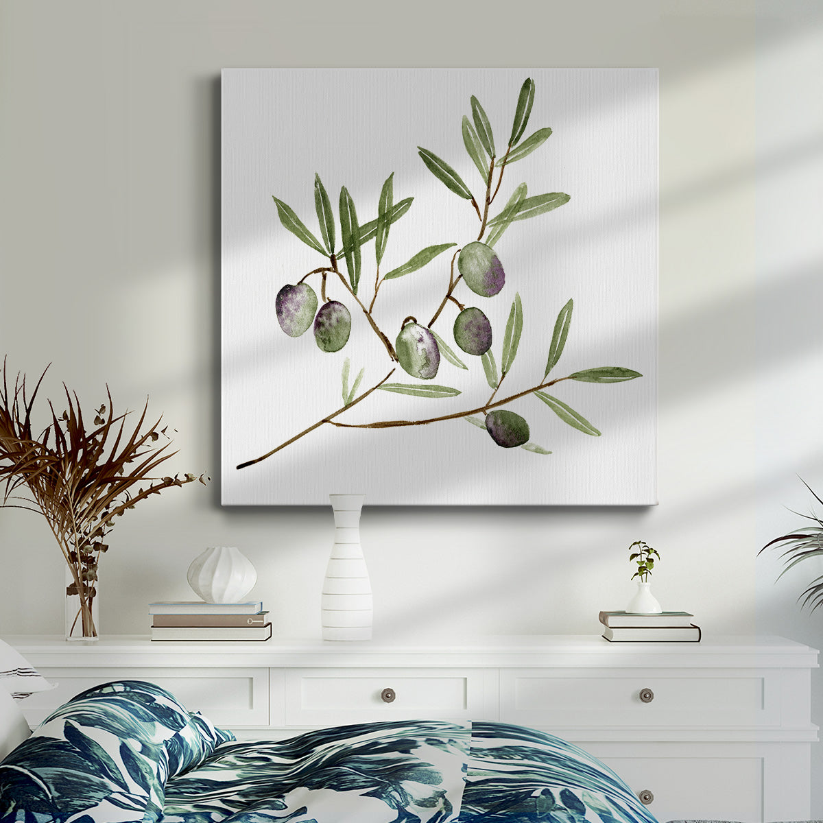 Olive Branch II-Premium Gallery Wrapped Canvas - Ready to Hang