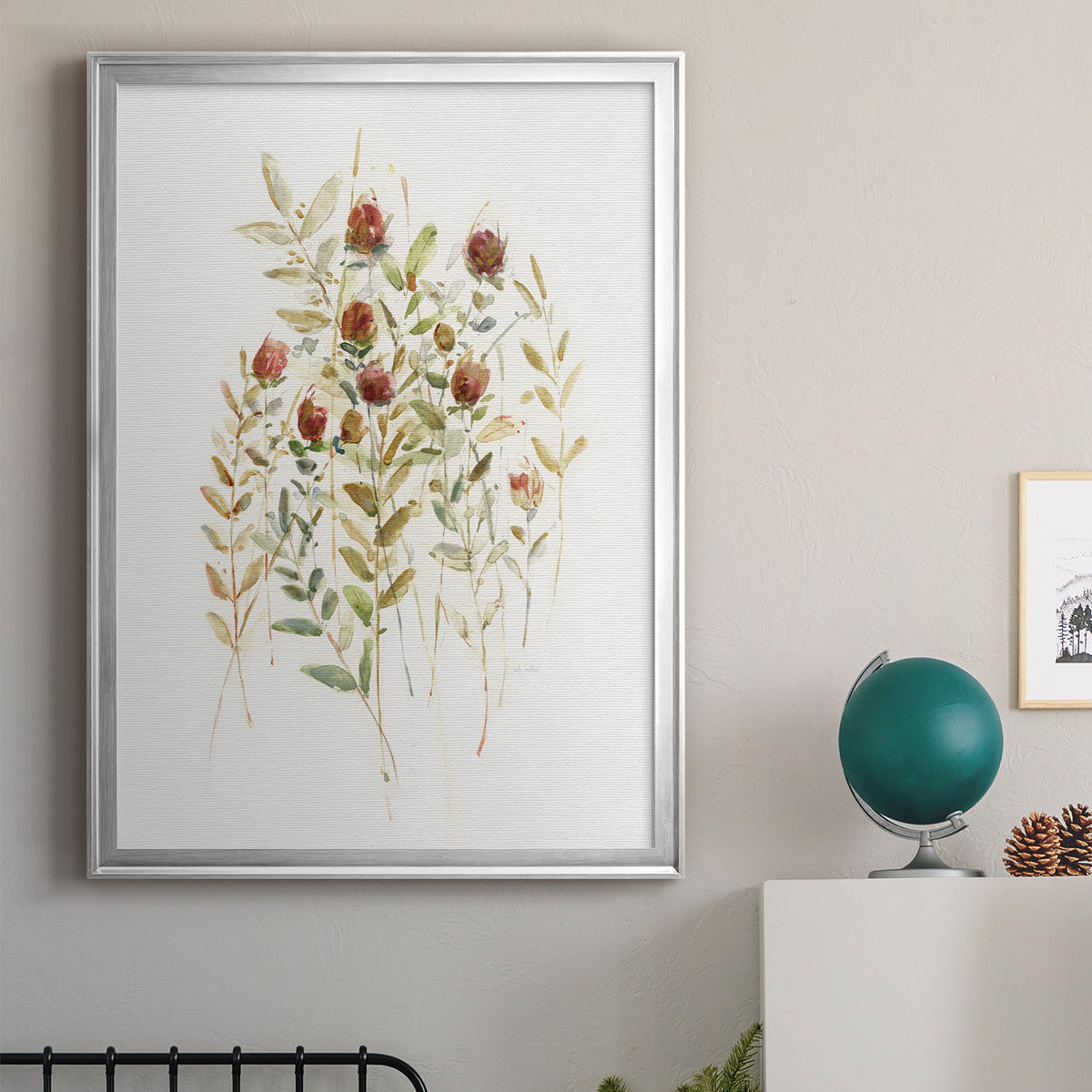 Wildflower Breeze II Premium Framed Print - Ready to Hang