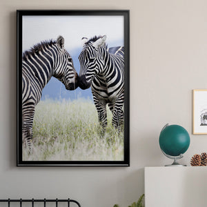 African Affection Premium Framed Print - Ready to Hang