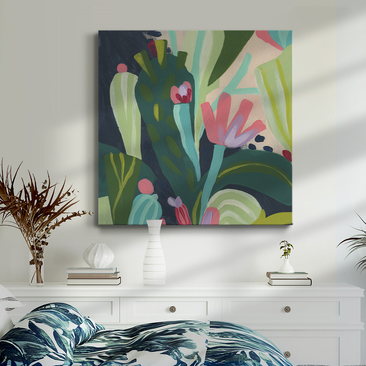 Tropical Celebration II-Premium Gallery Wrapped Canvas - Ready to Hang