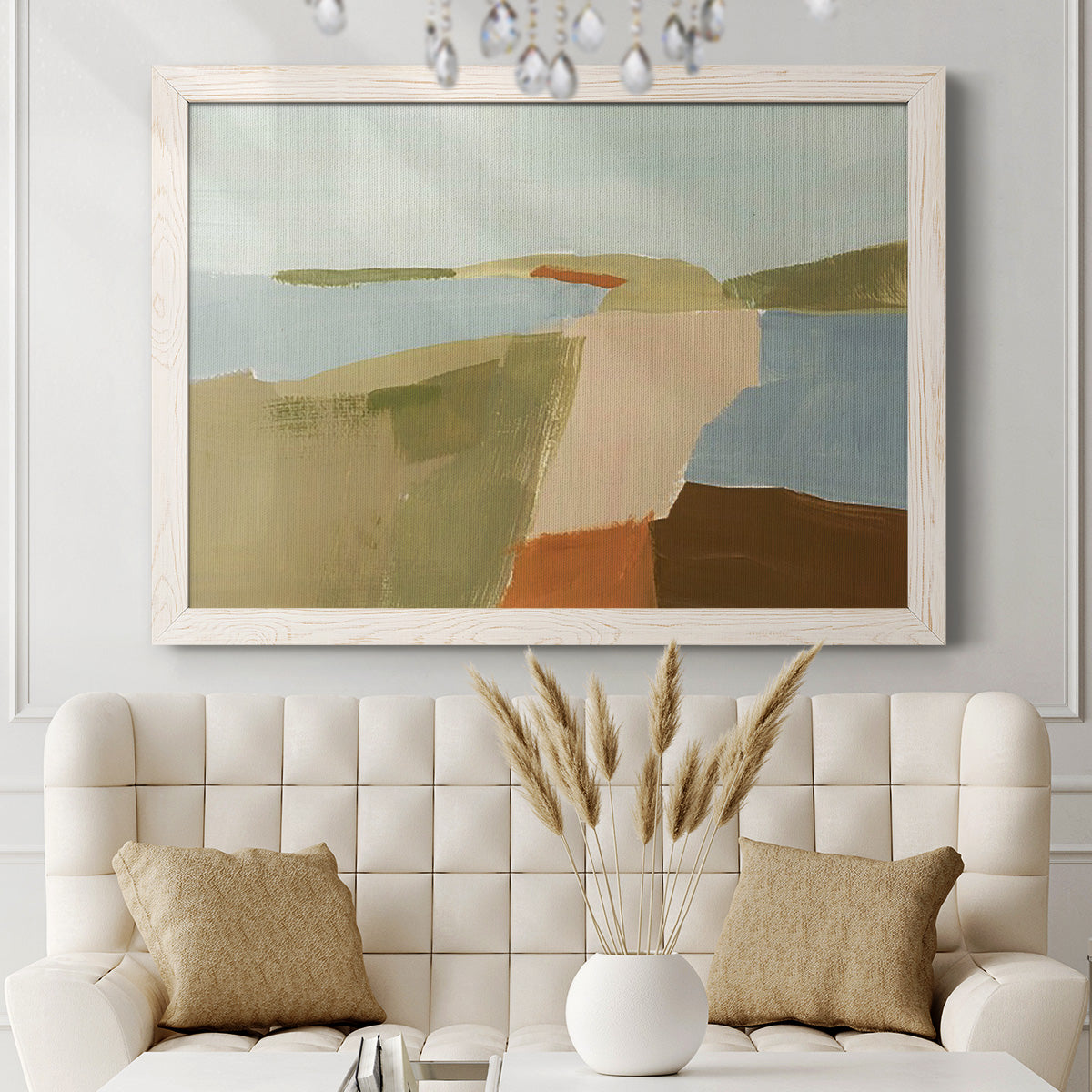 Stacked Landscape II-Premium Framed Canvas - Ready to Hang