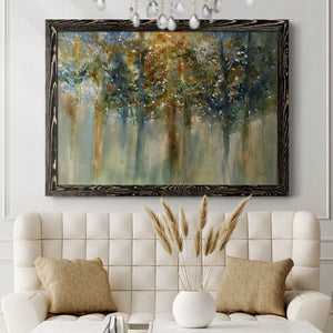 Rustic Leaves II-Premium Framed Canvas - Ready to Hang