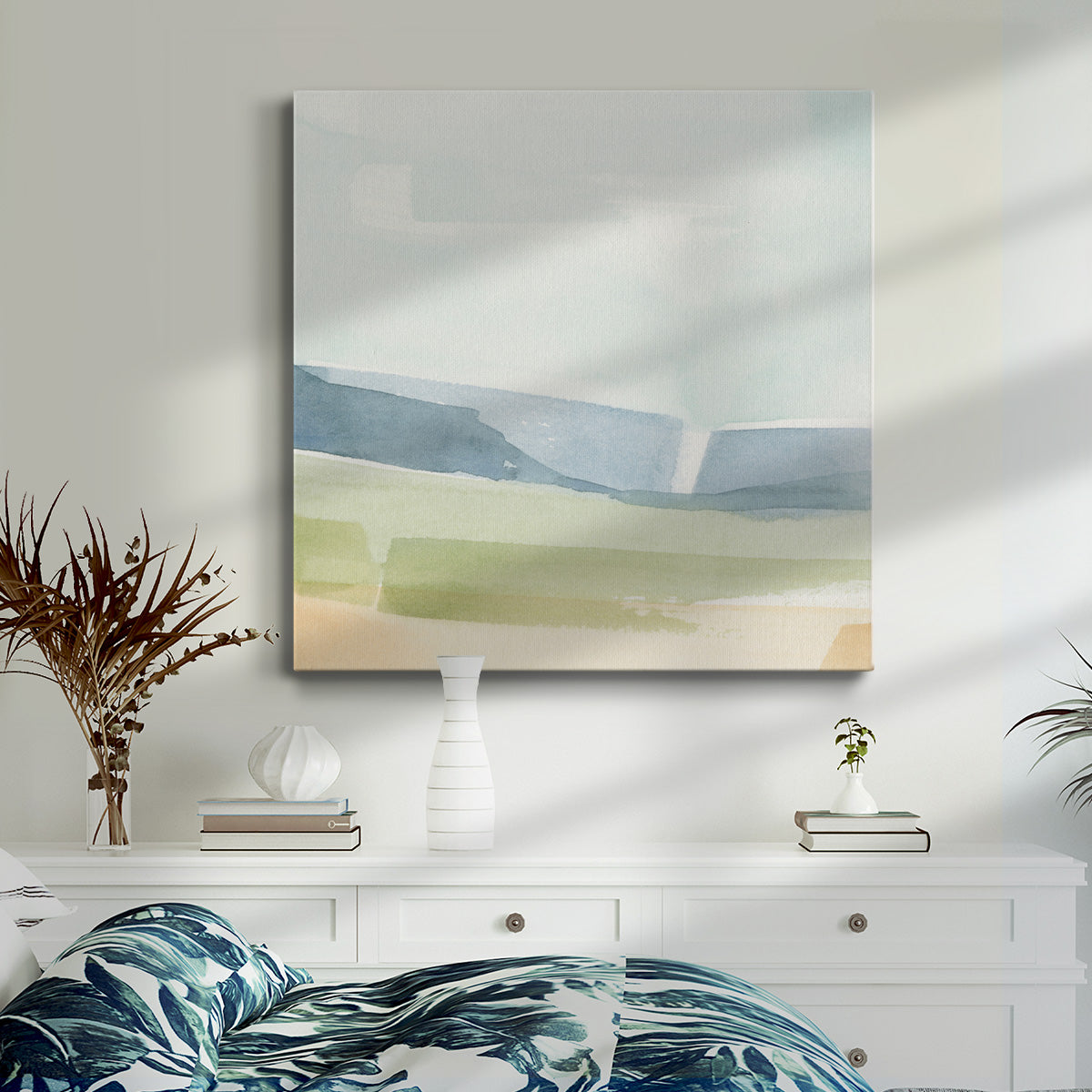 Pastel Slopes II-Premium Gallery Wrapped Canvas - Ready to Hang