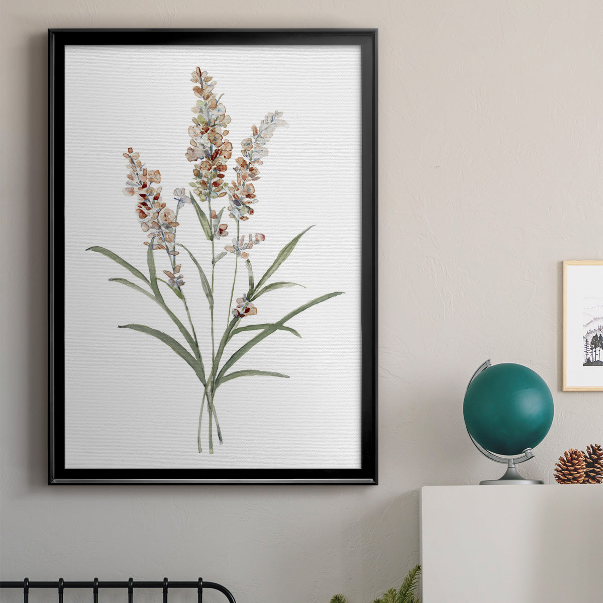 Dainty Botanical I Premium Framed Print - Ready to Hang