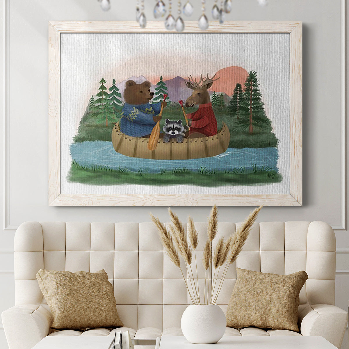 River Trip-Premium Framed Canvas - Ready to Hang