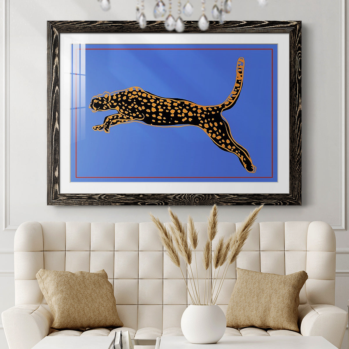 The Wild Leopard I-Premium Framed Print - Ready to Hang