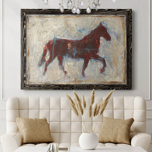 Iron Equine II-Premium Framed Canvas - Ready to Hang