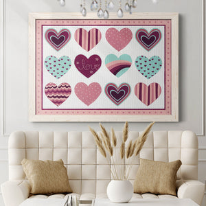 Sweet Valentine Collection A-Premium Framed Canvas - Ready to Hang