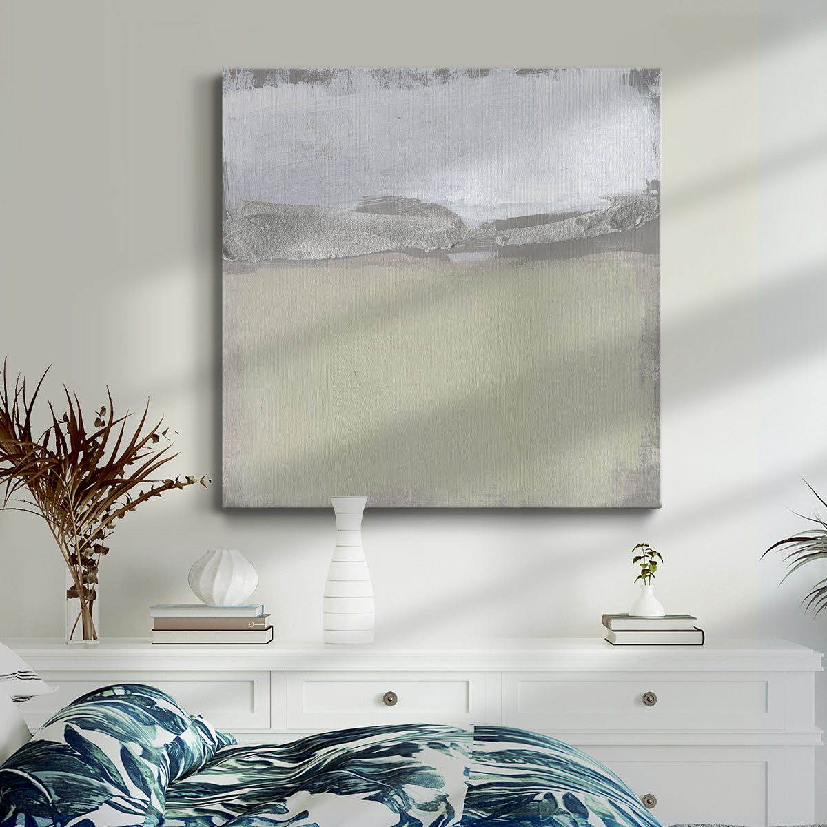 Silver Ribbon Horizon II-Premium Gallery Wrapped Canvas - Ready to Hang