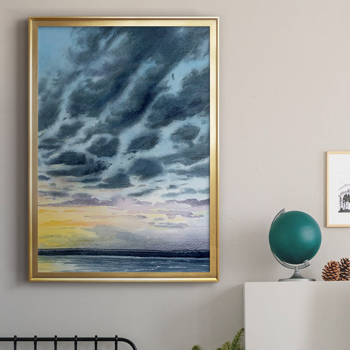 Anastasia Island Sunset II Premium Framed Print - Ready to Hang