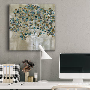 Teal Tree - Canvas Art Print