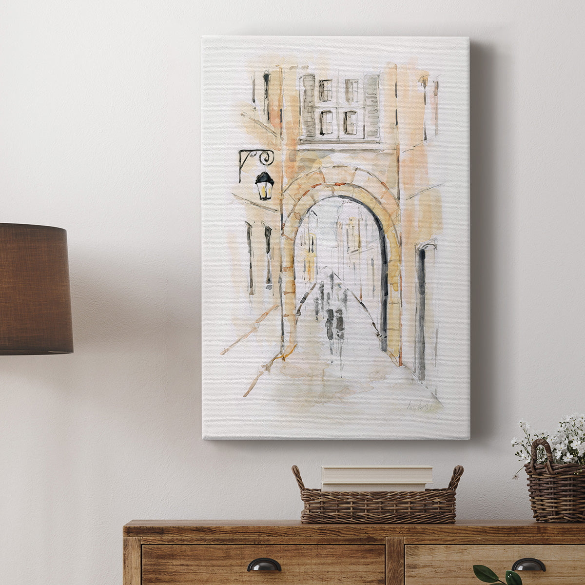 Venice Market Day II Premium Gallery Wrapped Canvas - Ready to Hang