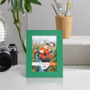 Grooved Wood Picture Frame