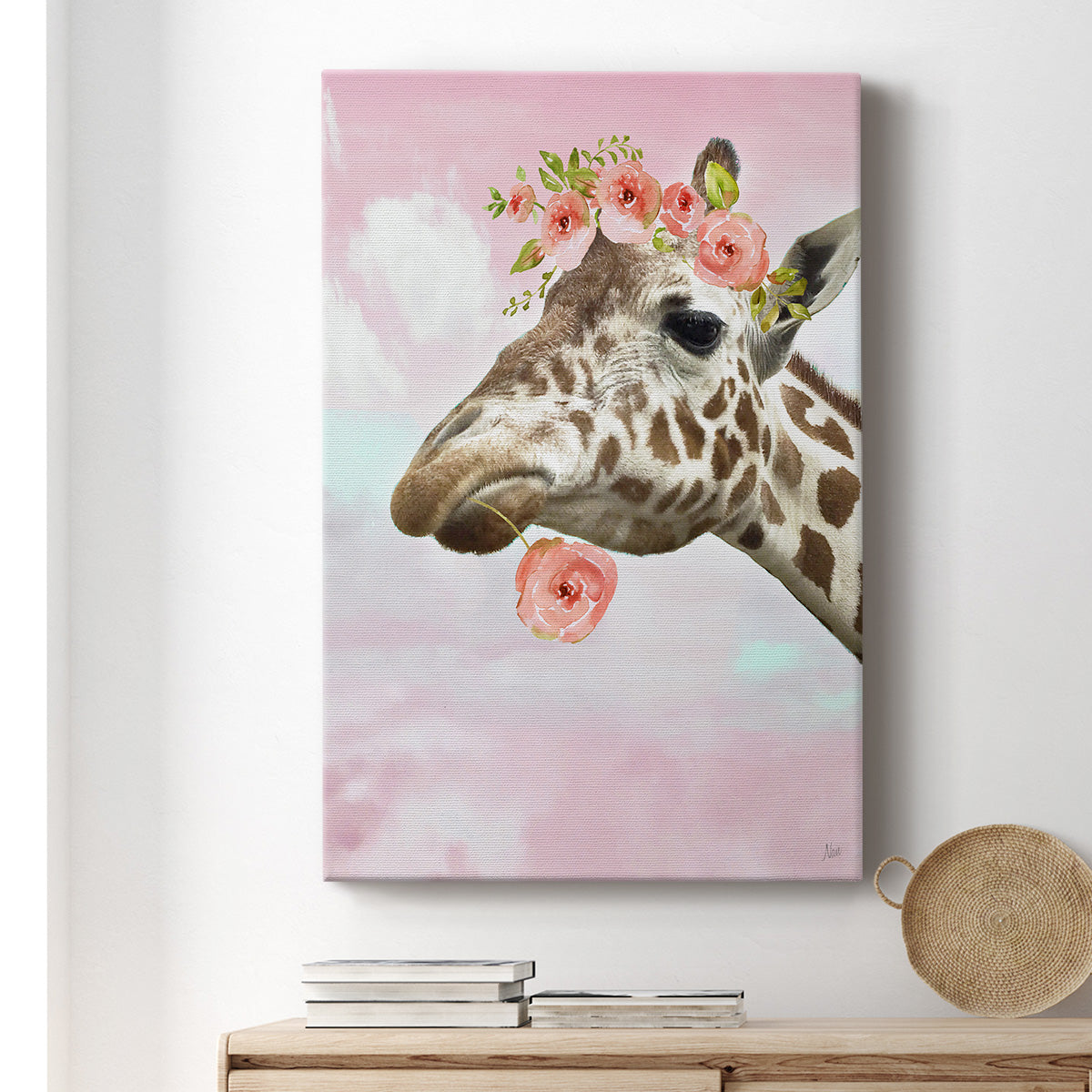 Floral Fun II Premium Gallery Wrapped Canvas - Ready to Hang