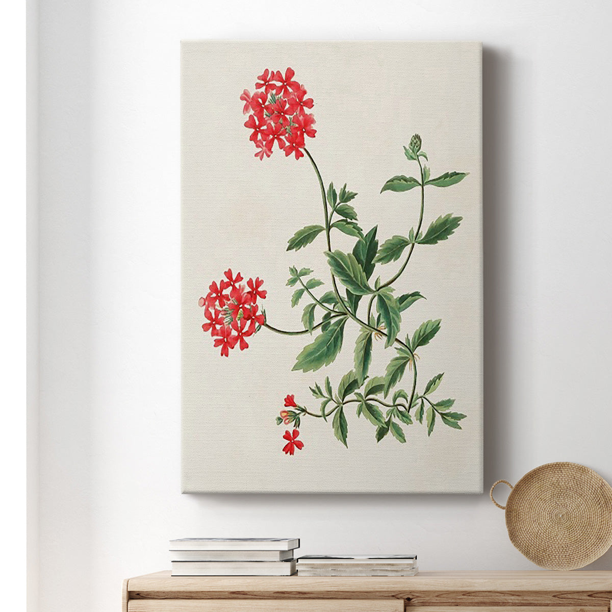Flowers of the Seasons XI Premium Gallery Wrapped Canvas - Ready to Hang