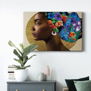Golden Lady II Premium Gallery Wrapped Canvas - Ready to Hang