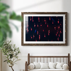 Crimson Constellation-Premium Framed Print - Ready to Hang