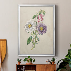Antique Garden Bouquet III Premium Framed Print - Ready to Hang