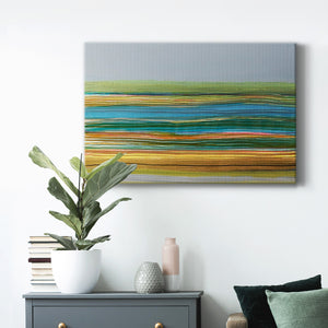 Parallel Striae II Premium Gallery Wrapped Canvas - Ready to Hang